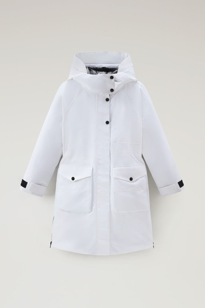 Waterproof High-Tech Parka in GORE-TEX (Natural White) - Main View