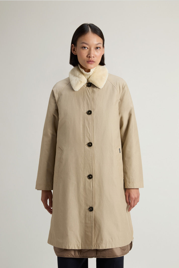 3-in-1 Coat in Ramar Cloth (Dark Green) - Main View