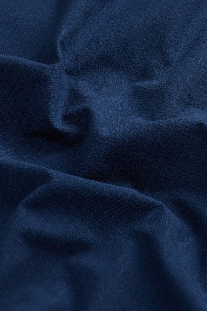 Garment-Dyed Pure Cotton Ripstop Shirt by Todd Snyder (Dream Blue) - Detail View 7
