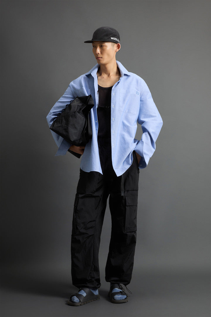 Pure Cotton Oxford Shirt by Todd Snyder (Green) - Detail View 2