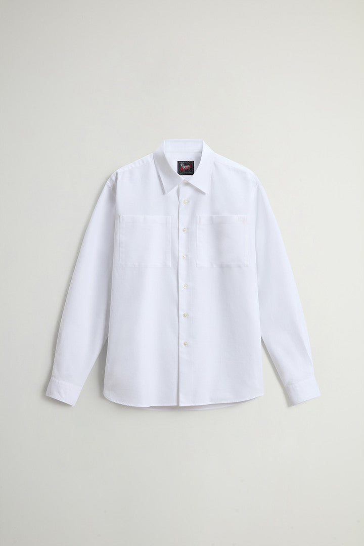 Pure Cotton Oxford Shirt by Todd Snyder (Green) - Detail View 9