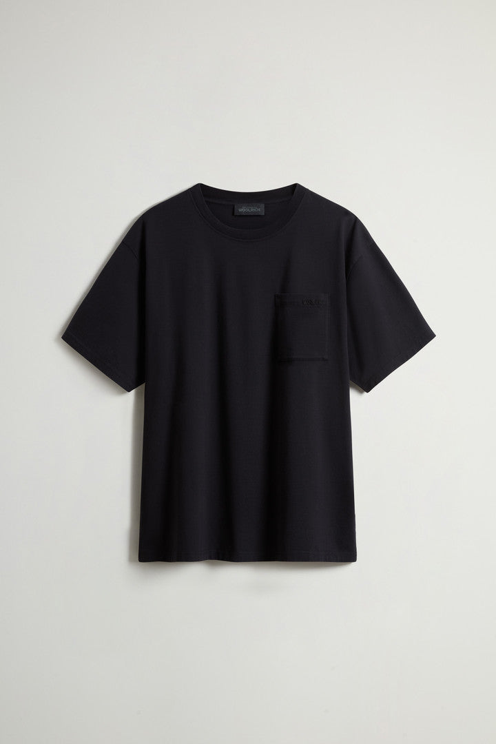 Pure Cotton T-Shirt by Todd Snyder (Black) - Main View