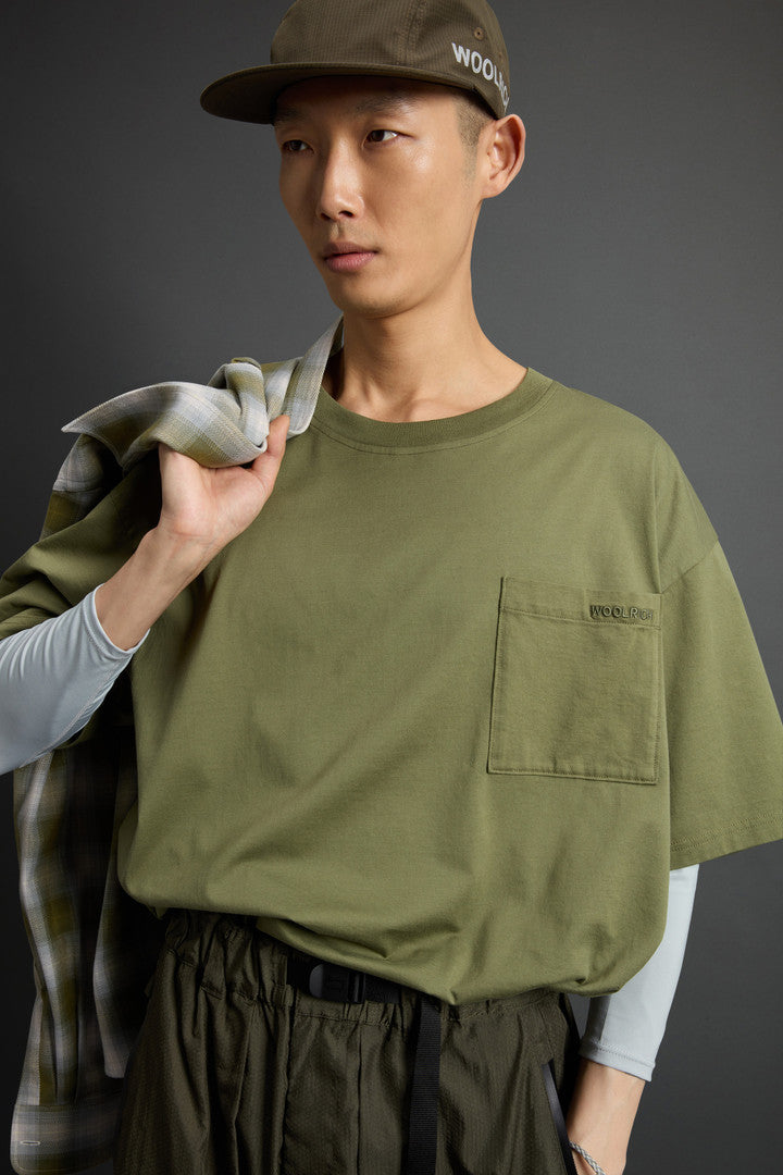 Pure Cotton T-Shirt by Todd Snyder (Arctic White) - Detail View 4