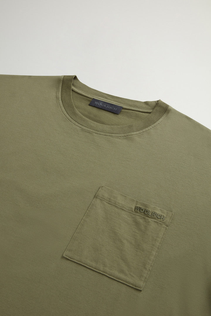 Pure Cotton T-Shirt by Todd Snyder (Four Leaf Clover) - Detail View 5