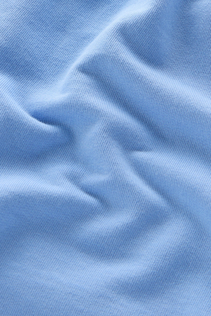 Girls' Pure Cotton Fleece Shorts (Bright White) - Detail View 5