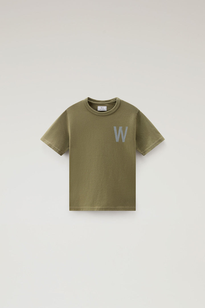 Boys' Pure Cotton T-Shirt with Print (Bright White) - Detail View 5