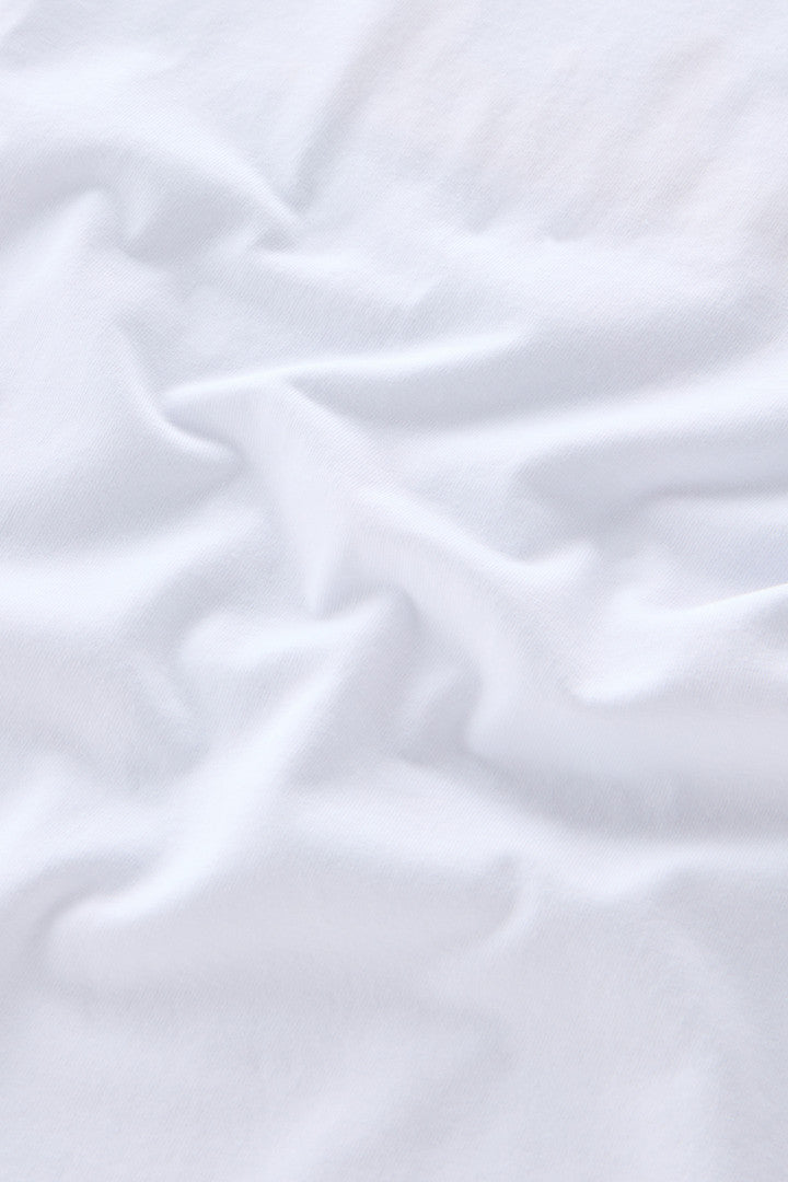 Boys' Pure Cotton T-Shirt with Embroidery (Bright White) - Detail View 3