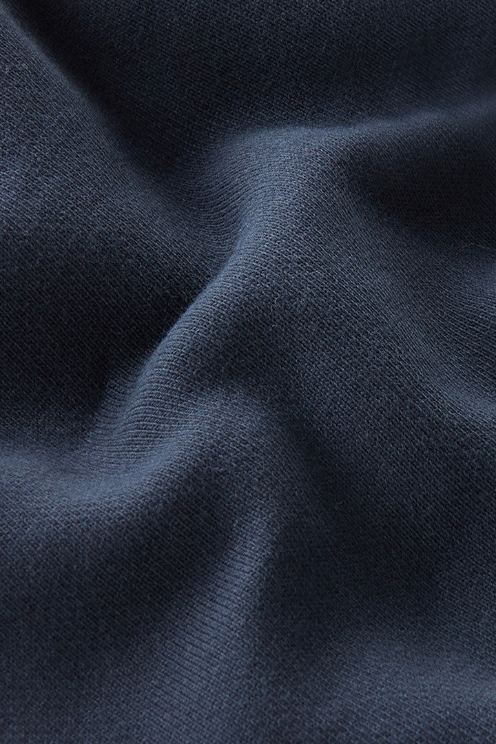 Girls' Sweatpants in Pure Cotton (Melton Blue) - Detail View 4