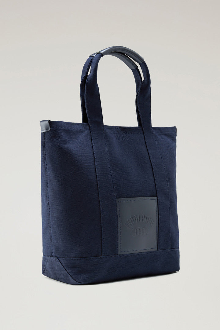 Premium Tote Bag (Navy) - Detail View 1
