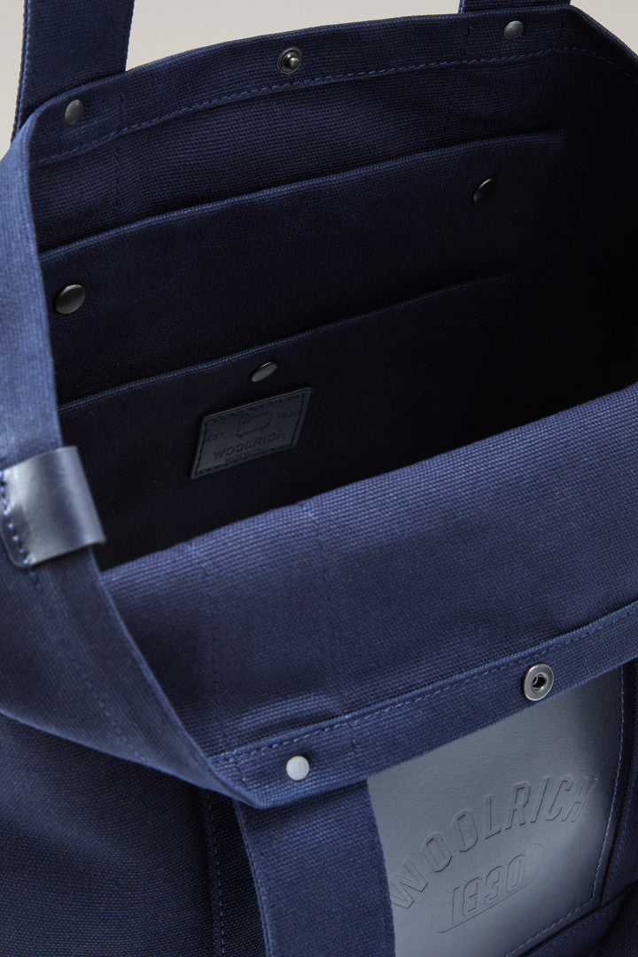Premium Tote Bag (Navy) - Detail View 4