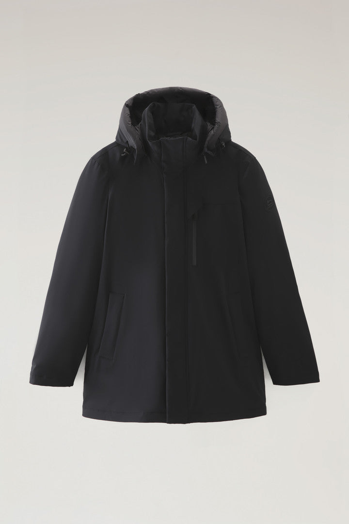 Mountain Stretch Parka (Dark Green) - Detail View 7