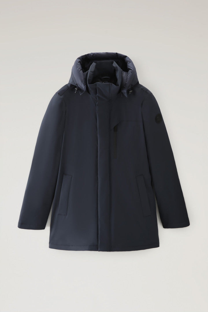 Mountain Stretch Parka (Dark Green) - Detail View 6