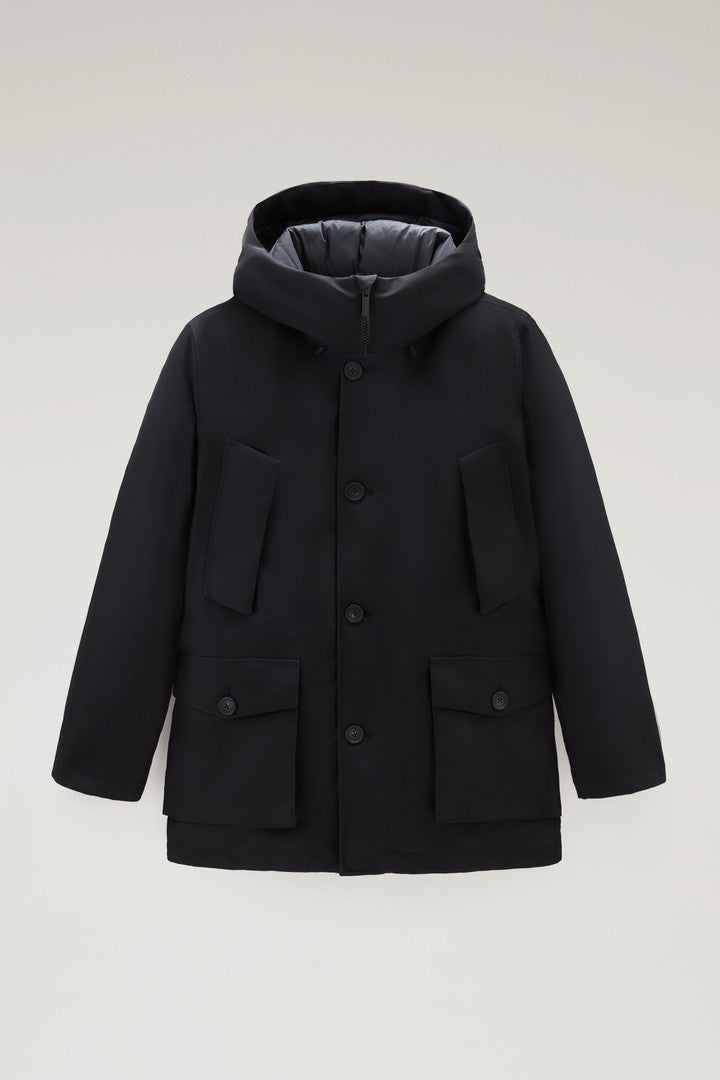 Mountain GORE-TEX Waterproof Parka with Hood (Off Black) - Main View