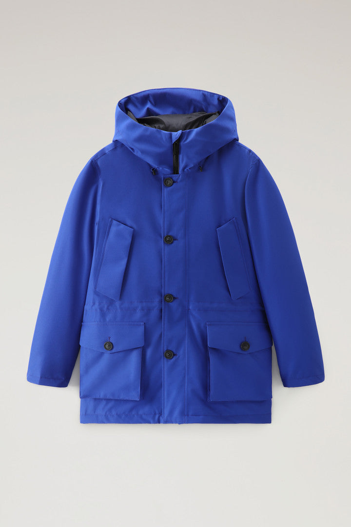 Mountain GORE-TEX Waterproof Parka with Hood (Off Black) - Detail View 6