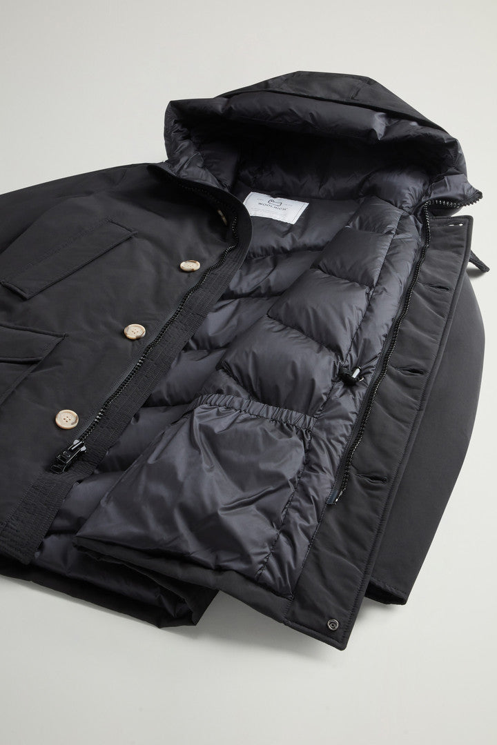 Arctic Parka in Ramar Cloth (Melton Blue) - Detail View 8