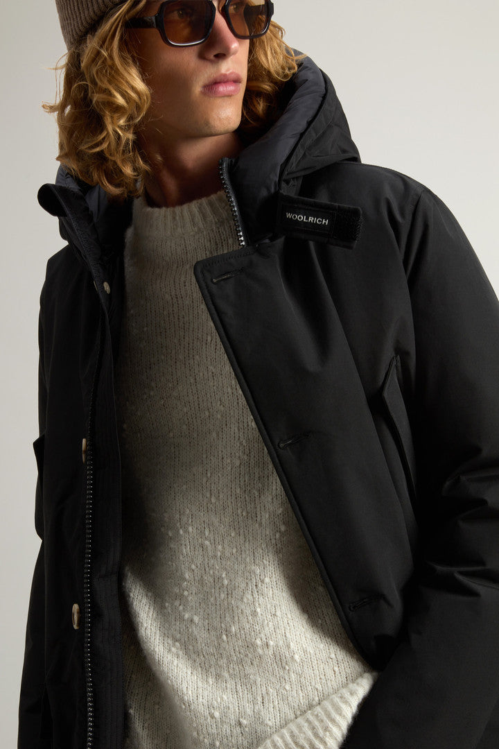 Arctic Parka in Ramar Cloth (Black) - Detail View 4
