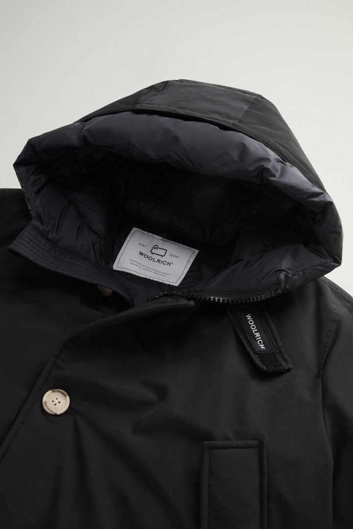 Arctic Parka in Ramar Cloth (Black) - Detail View 6