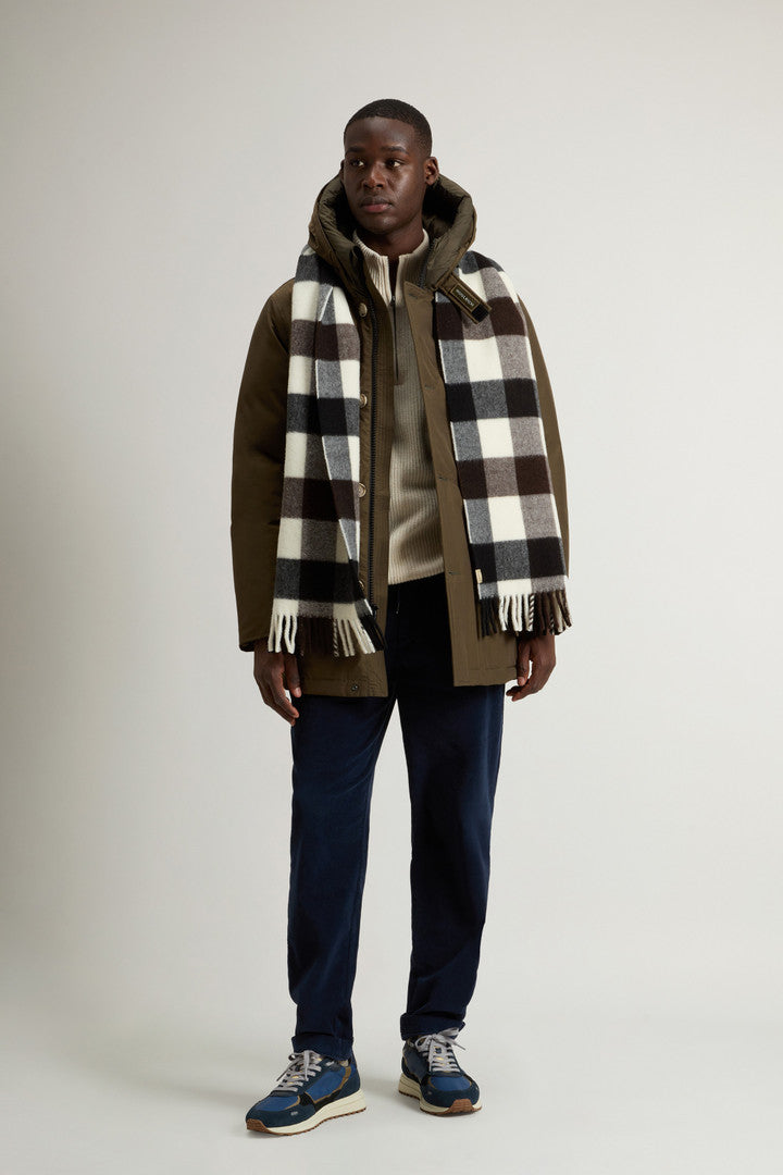 Arctic Parka in Ramar Cloth (Dove) - Detail View 1