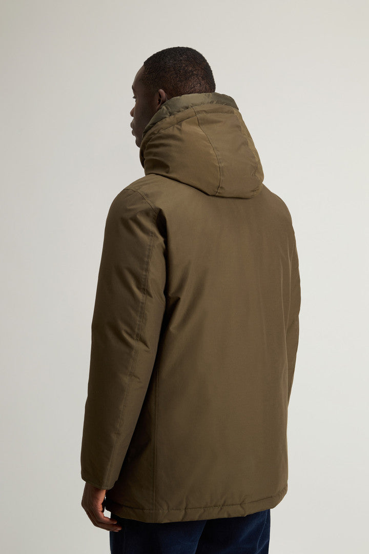 Arctic Parka in Ramar Cloth (Dove) - Detail View 2