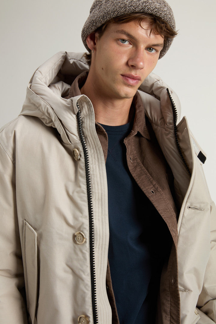 Arctic Parka in Ramar Cloth (Dove) - Detail View 3