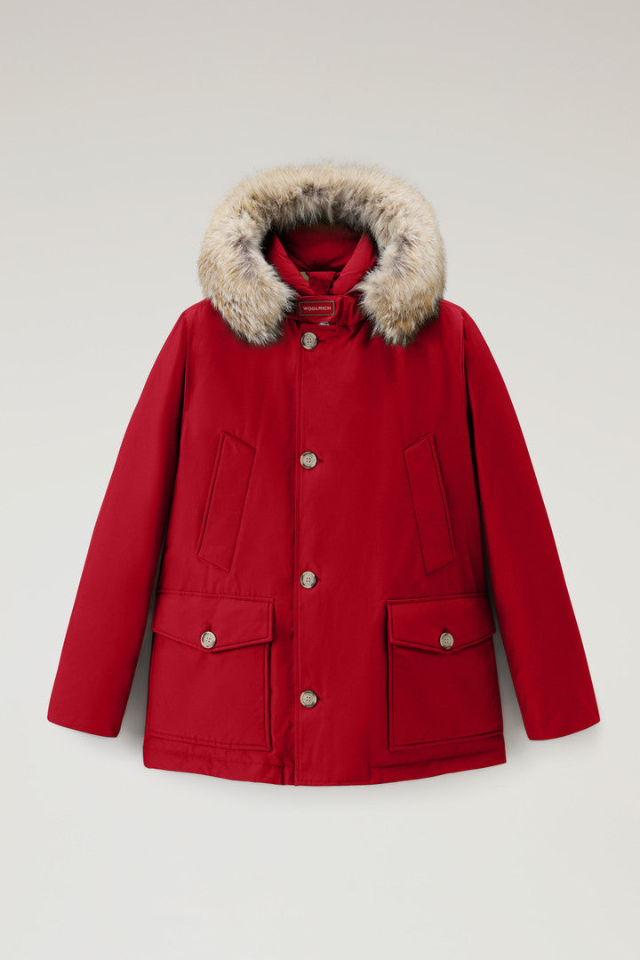 Arctic Anorak in Ramar Cloth with Detachable Fur (Melton Blue) - Detail View 11