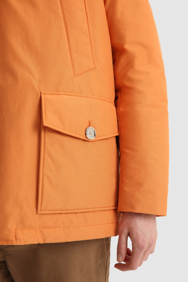 Arctic Anorak in Ramar Cloth with Detachable Fur (Melton Blue) - Detail View 14