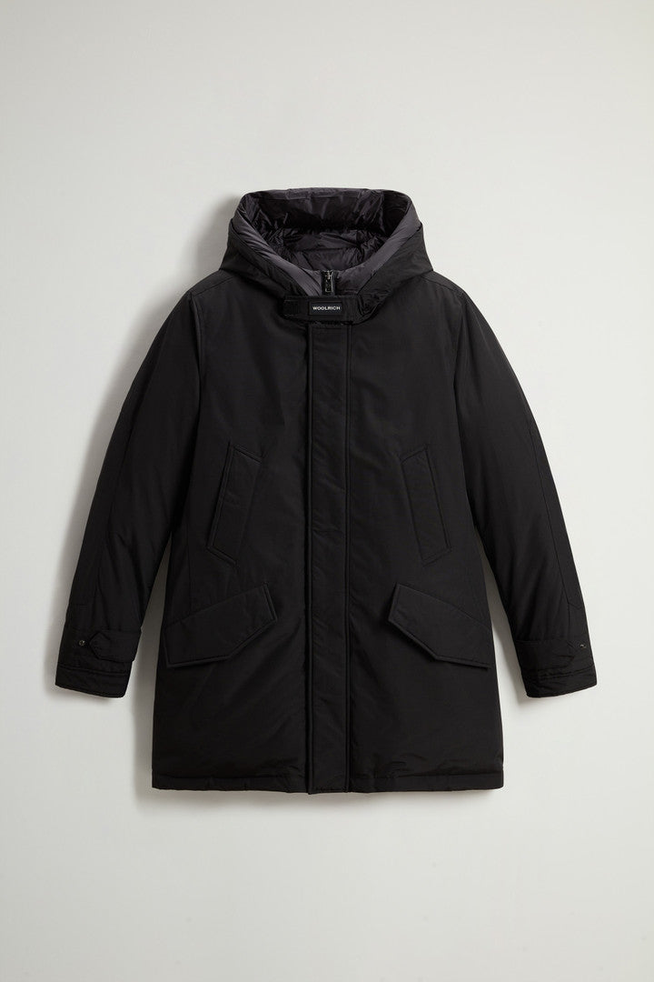 Polar Parka with High Collar (Dark Green) - Detail View 13
