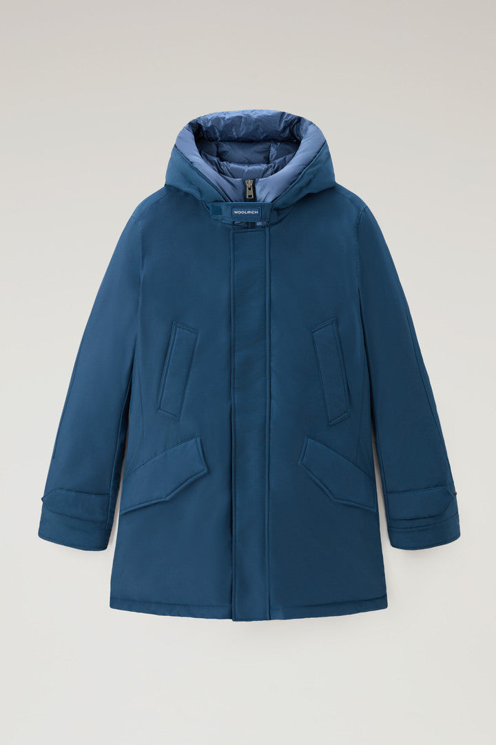 Polar Parka with High Collar (Grey Shadow) - Detail View 12