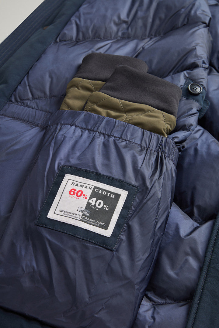 Polar Parka with High Collar (Grey Shadow) - Detail View 8