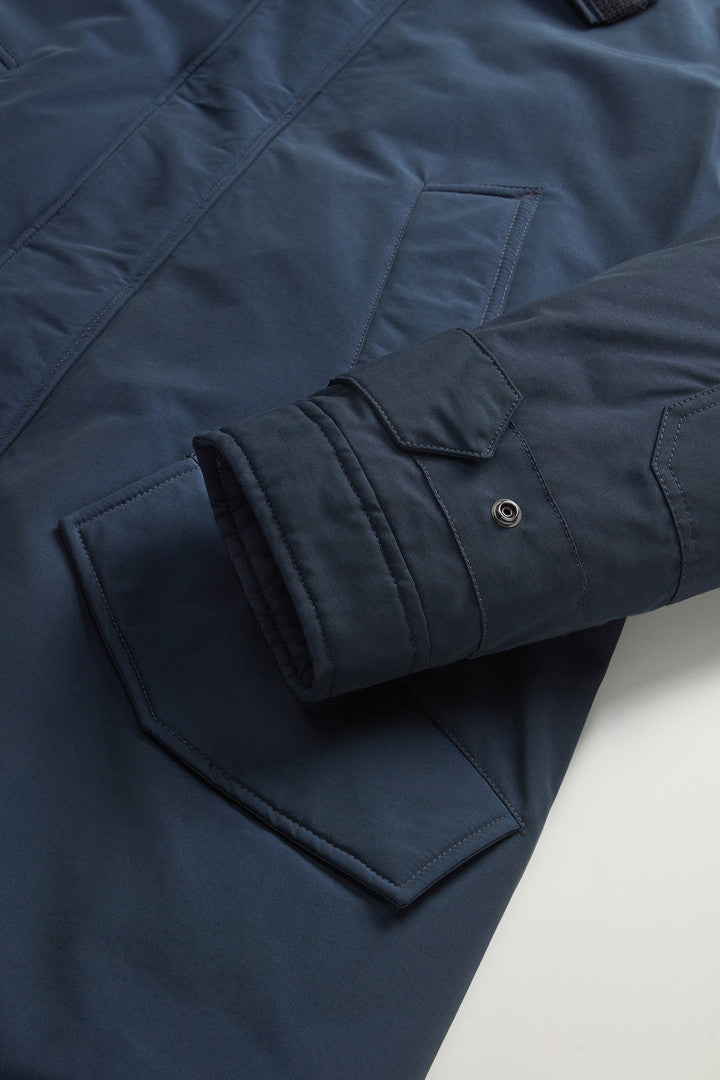 Polar Parka with High Collar (Grey Shadow) - Detail View 6