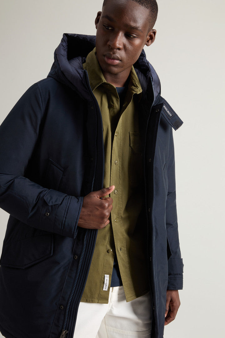 Polar Parka with High Collar (Black) - Detail View 4