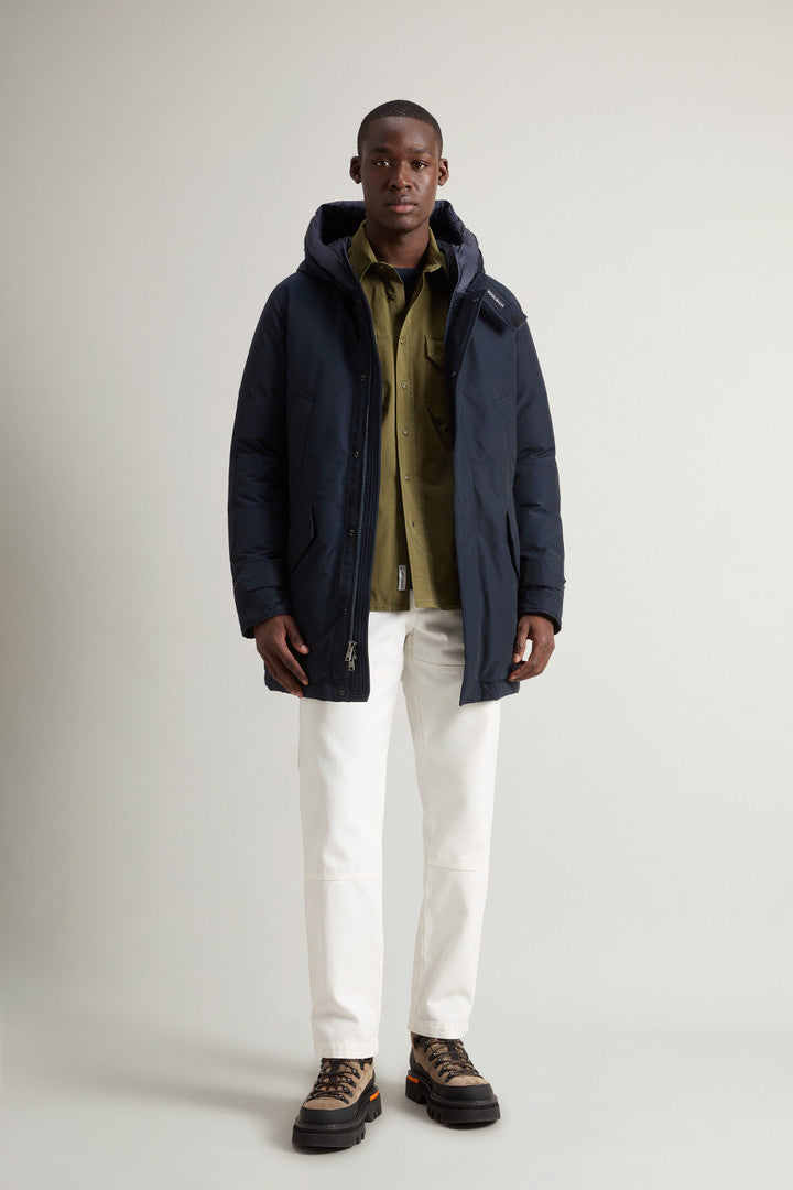 Polar Parka with High Collar (Black) - Detail View 2