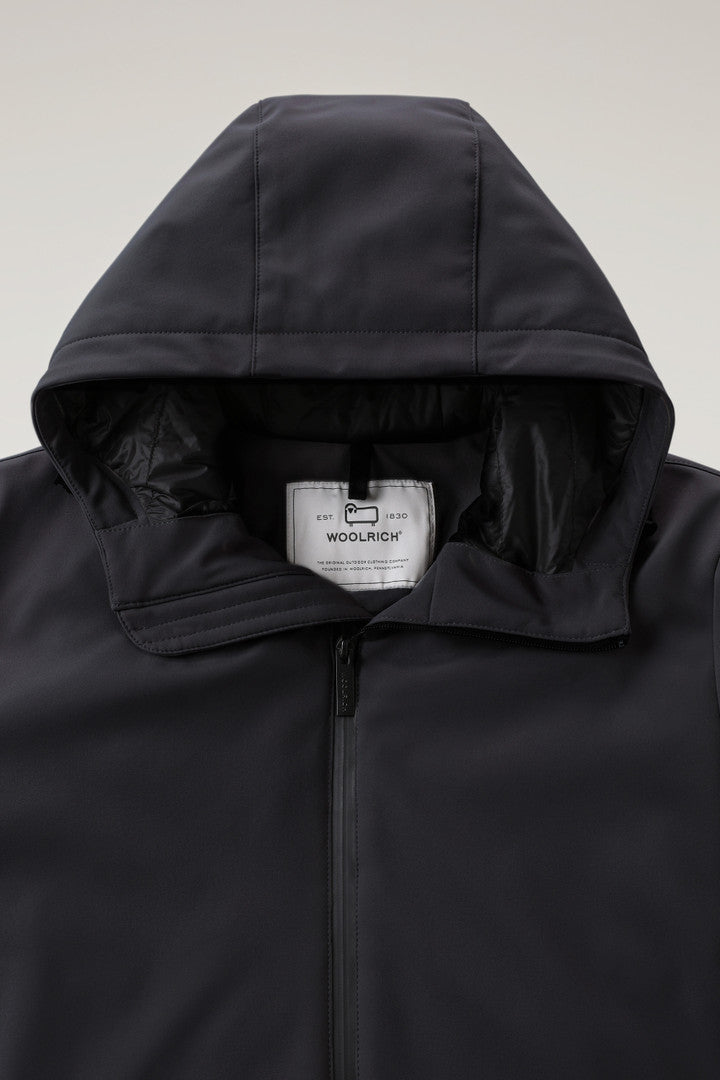 Pacific Softshell Jacket (Black) - Detail View 1