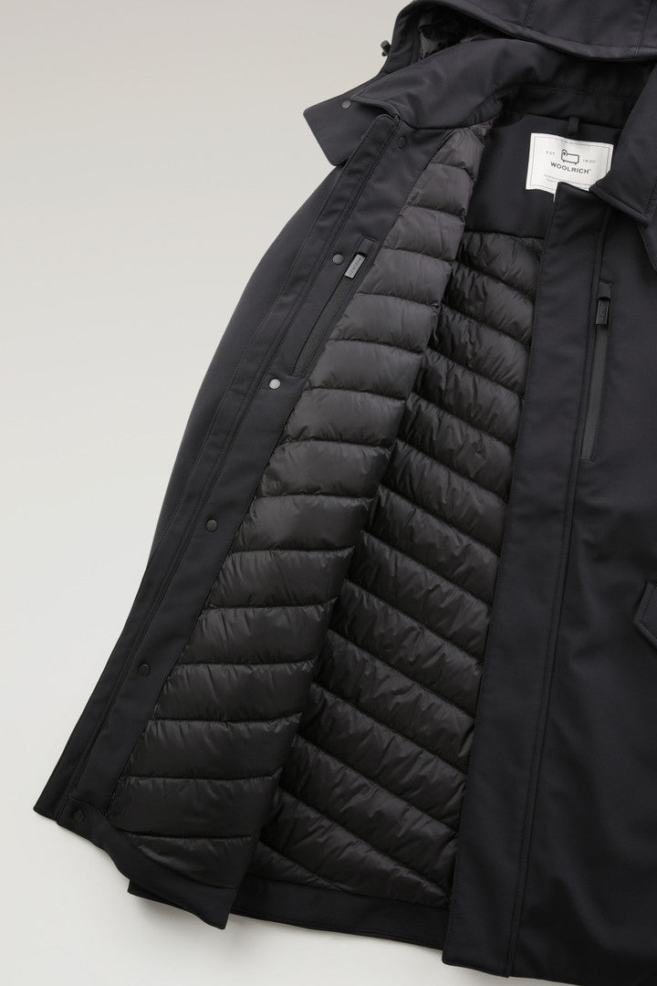 Barrow Mac Softshell Coat (Black) - Detail View 6