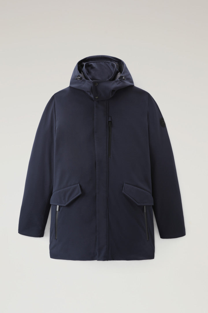 Barrow Mac Softshell Coat (Dark Green) - Detail View 10