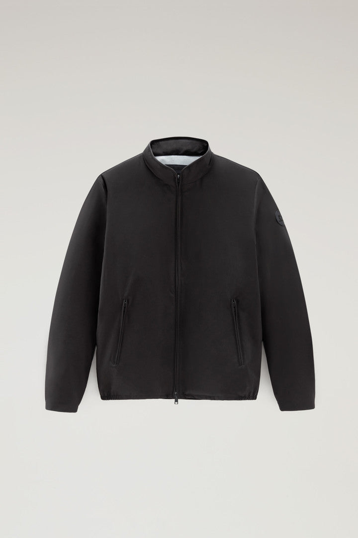 Padded Sailing Bomber (Melton Blue) - Detail View 9
