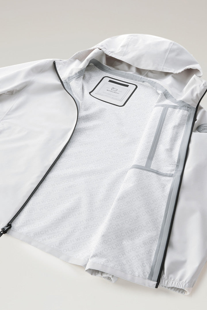 Waterproof Pacific Hooded Jacket (Lunar Rock) - Detail View 6