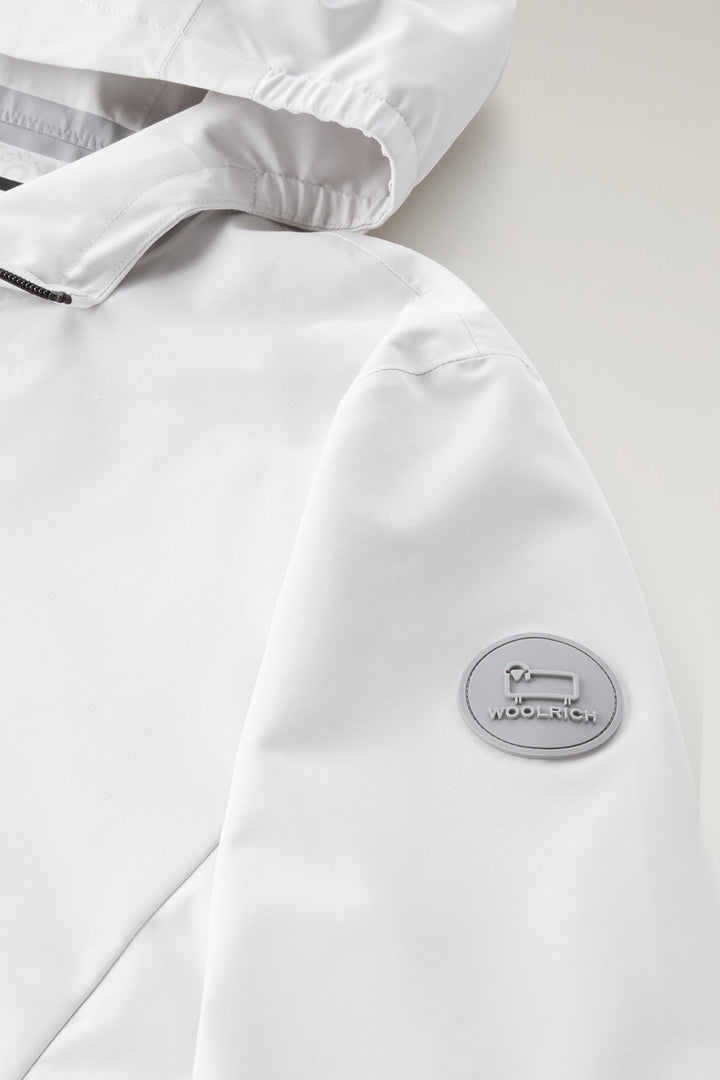 Waterproof Pacific Hooded Jacket (Melton Blue) - Detail View 3