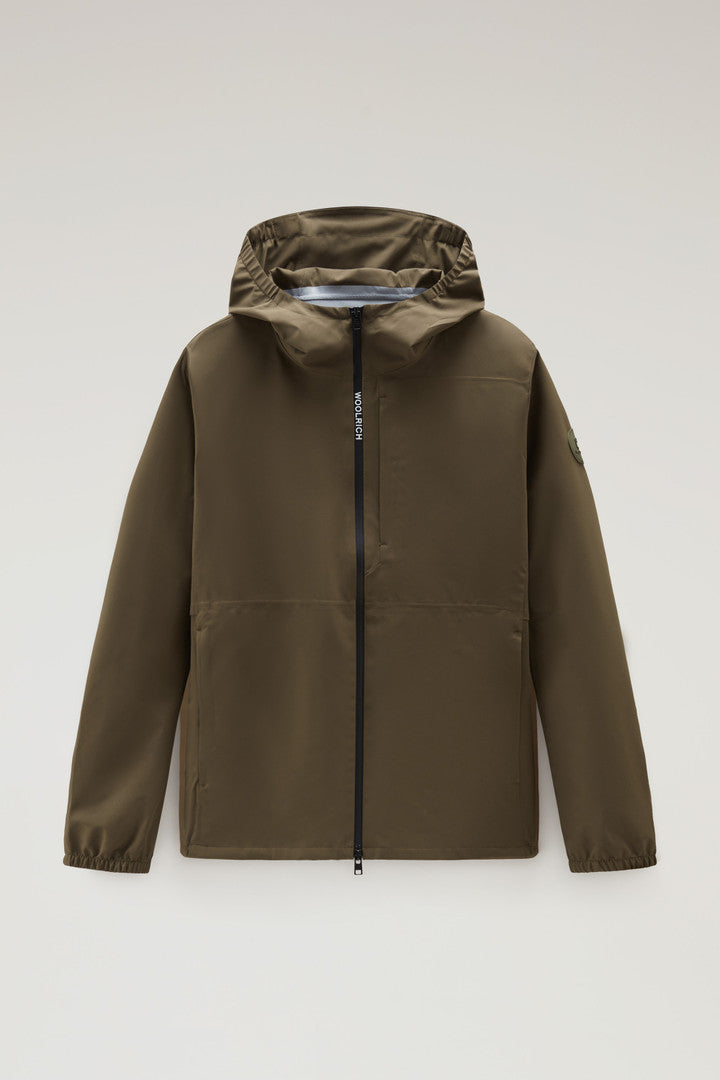 Waterproof Pacific Hooded Jacket (Melton Blue) - Detail View 13