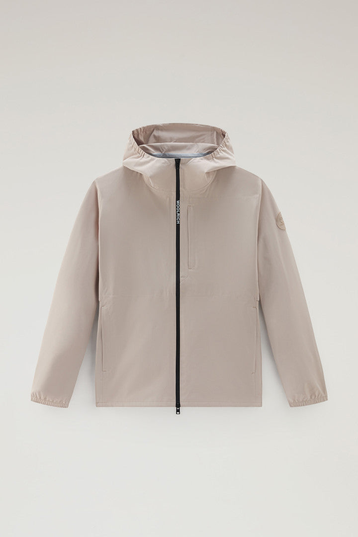 Waterproof Pacific Hooded Jacket (Melton Blue) - Detail View 11