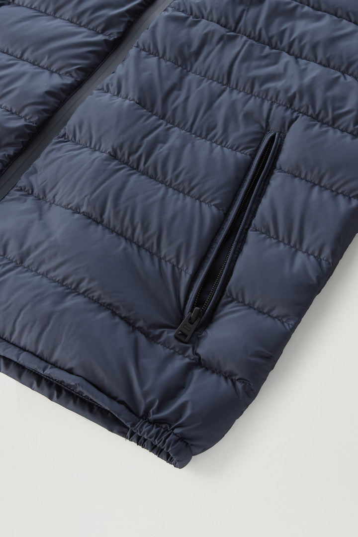 Quilted Sundance Vest (Melton Blue) - Main View