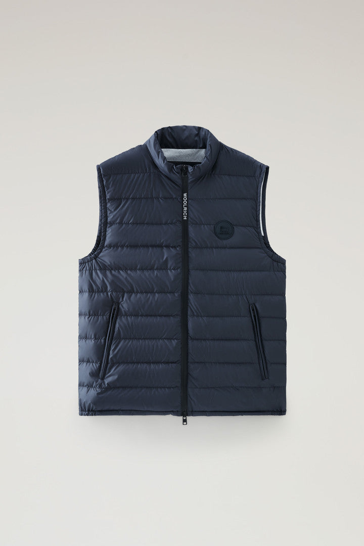 Quilted Sundance Vest (Melton Blue) - Detail View 1