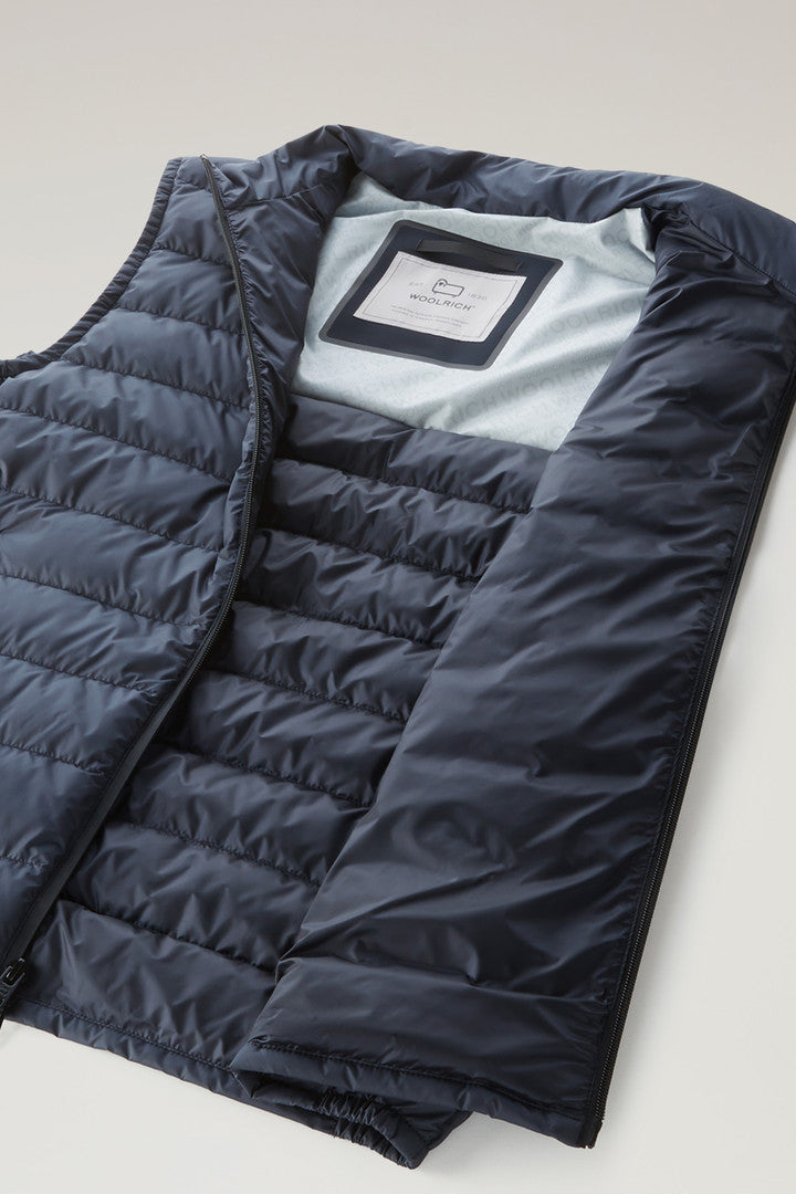 Quilted Sundance Vest (Melton Blue) - Detail View 4