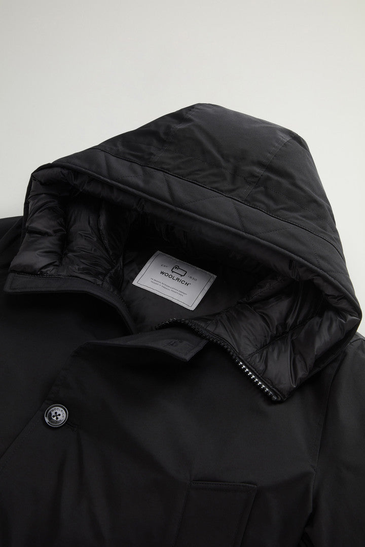 Arctic Anorak in Ramar Cloth (Melton Blue) - Detail View 5