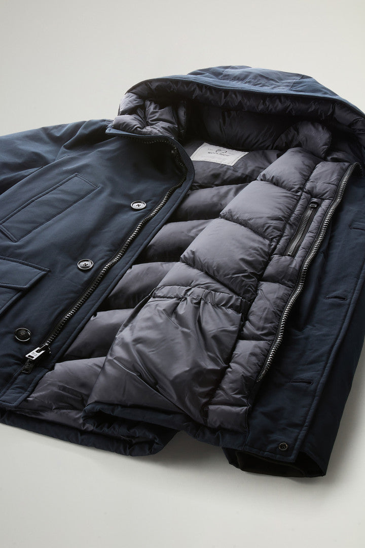 Arctic Anorak in Ramar Cloth (Black) - Detail View 9