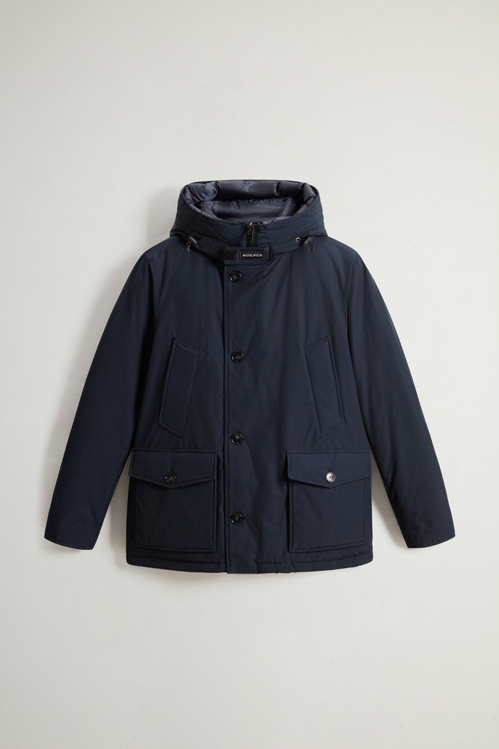 Arctic Anorak in Ramar Cloth (Melton Blue) - Detail View 4