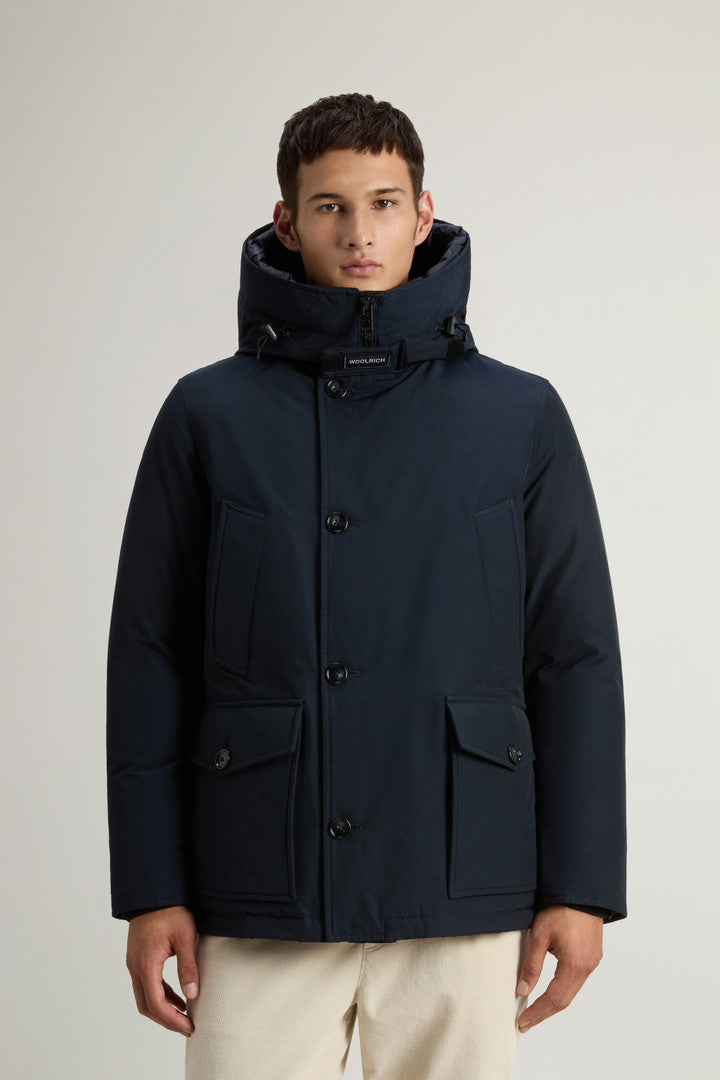 Arctic Anorak in Ramar Cloth (Melton Blue) - Main View