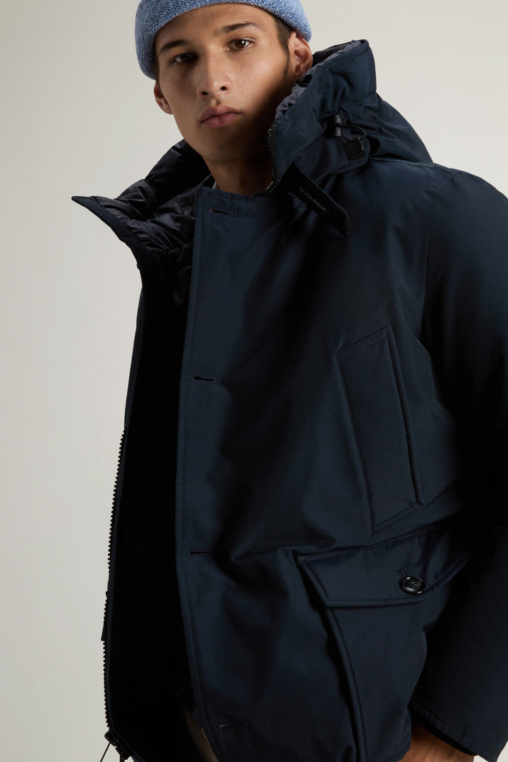 Arctic Anorak in Ramar Cloth (Black) - Detail View 4