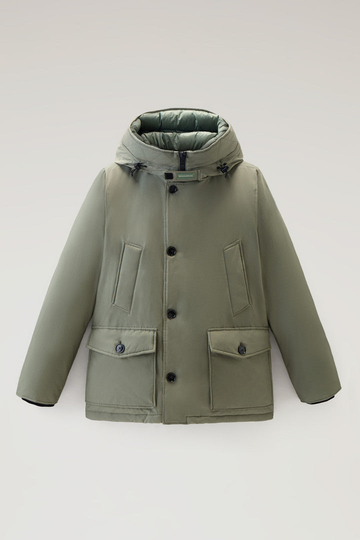 Arctic Anorak in Ramar Cloth (Melton Blue) - Detail View 9