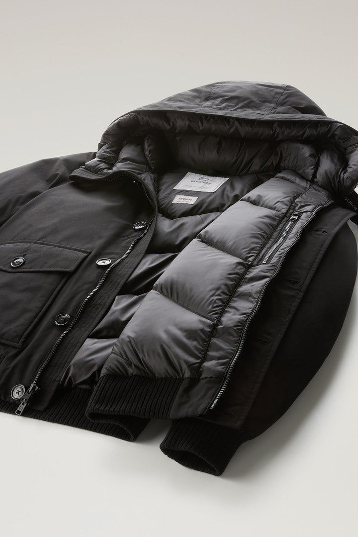 Polar Bomber in Ramar Cloth (Blue Lobster) - Detail View 6